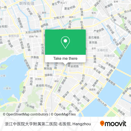 浙江中医院大学附属第二医院-名医馆 map