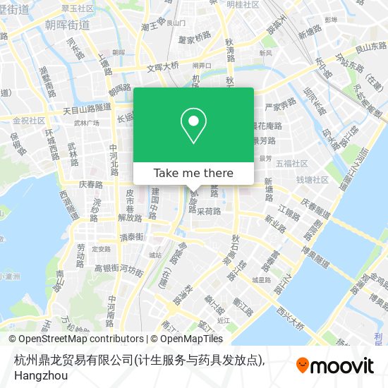 杭州鼎龙贸易有限公司(计生服务与药具发放点) map