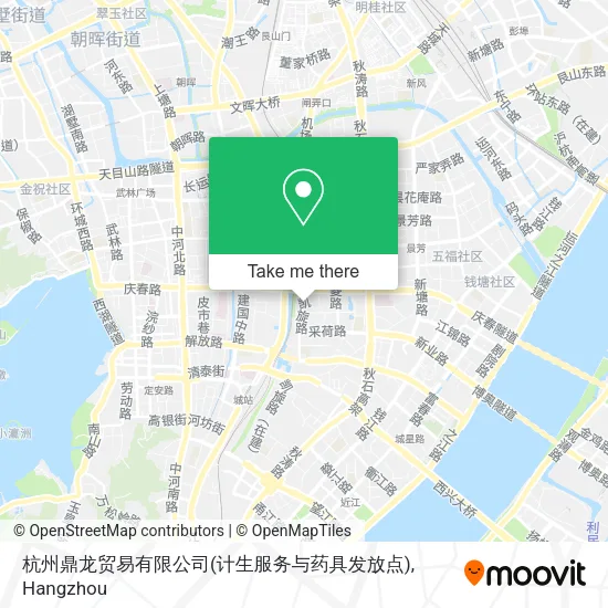 杭州鼎龙贸易有限公司(计生服务与药具发放点) map