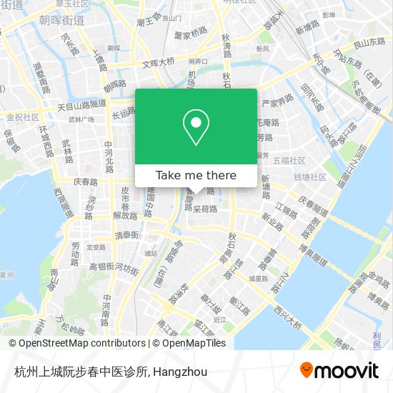 杭州上城阮步春中医诊所 map