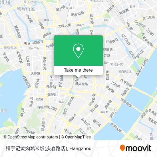 福宇记黄焖鸡米饭(庆春路店) map