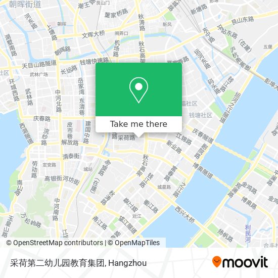 采荷第二幼儿园教育集团 map