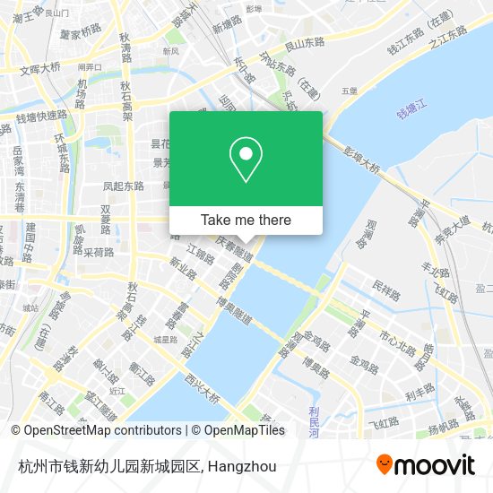 杭州市钱新幼儿园新城园区 map