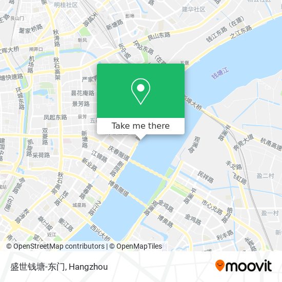 盛世钱塘-东门 map