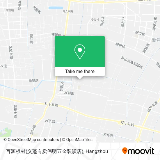 百源板材(义蓬专卖伟明五金装潢店) map