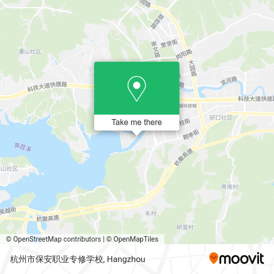 杭州市保安职业专修学校 map