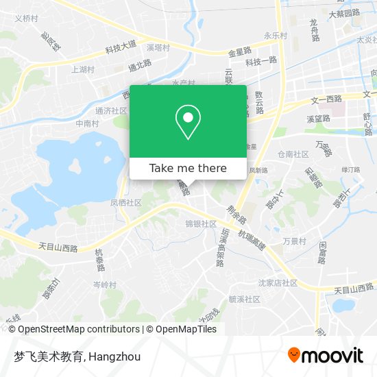 梦飞美术教育 map