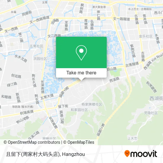 且留下(周家村大码头店) map