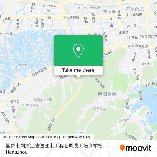 国家电网浙江省送变电工程公司员工培训学校 map