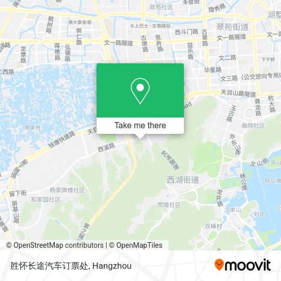 胜怀长途汽车订票处 map