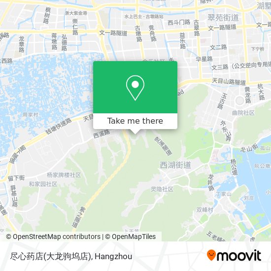 尽心药店(大龙驹坞店) map