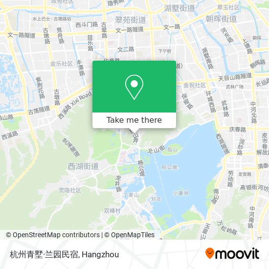 杭州青墅·兰园民宿 map