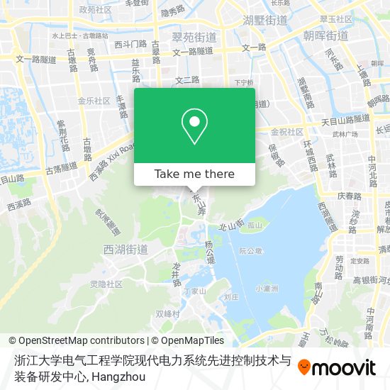 浙江大学电气工程学院现代电力系统先进控制技术与装备研发中心 map