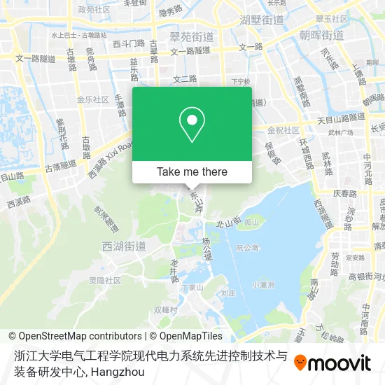 浙江大学电气工程学院现代电力系统先进控制技术与装备研发中心 map
