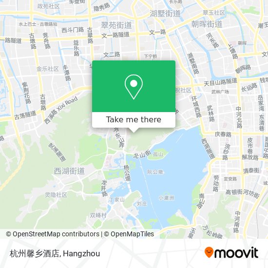 杭州馨乡酒店 map