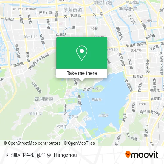 西湖区卫生进修学校 map