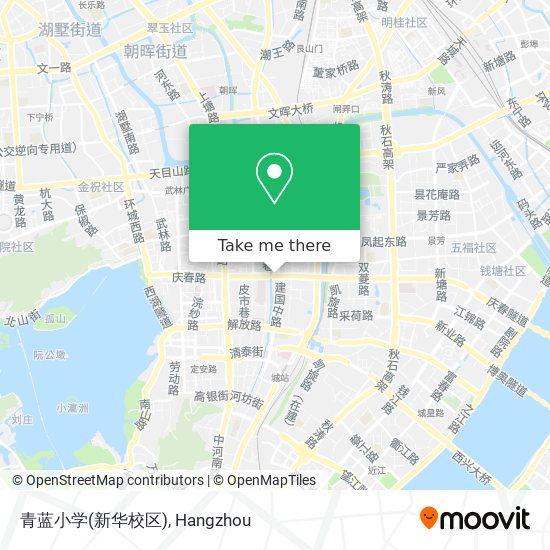 青蓝小学(新华校区) map