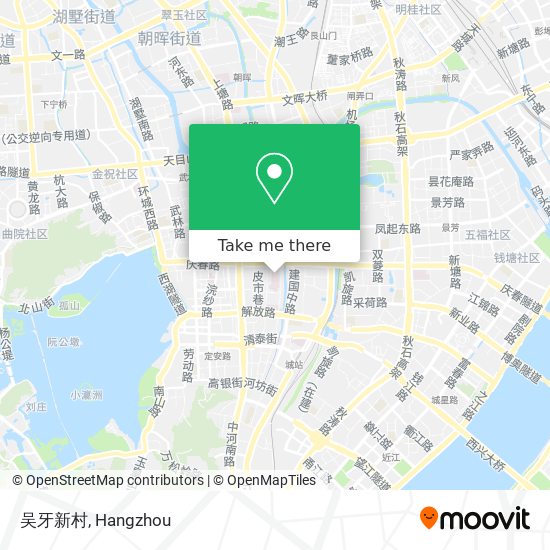 吴牙新村 map