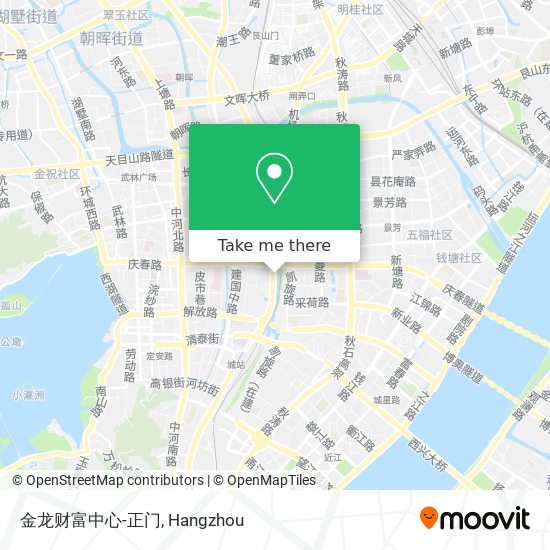 金龙财富中心-正门 map