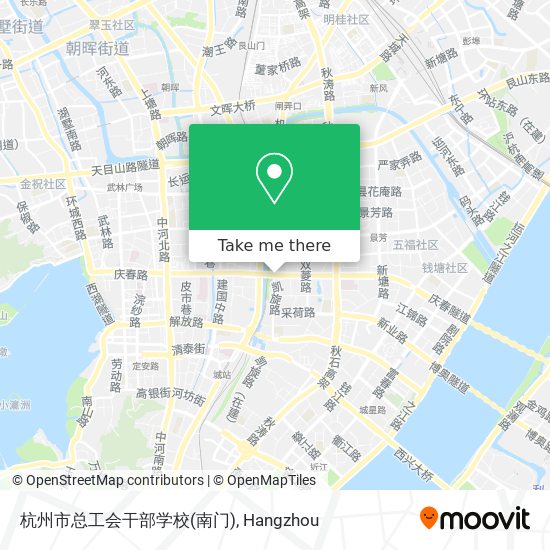 杭州市总工会干部学校(南门) map
