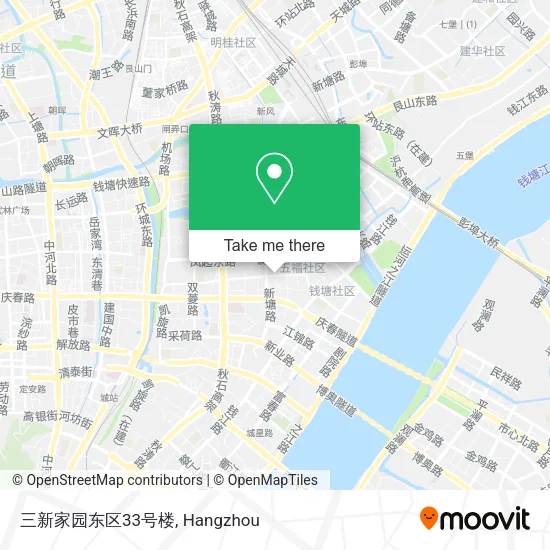 三新家园东区33号楼 map