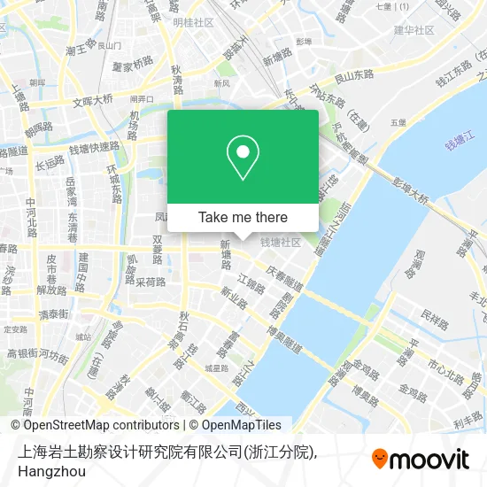 上海岩土勘察设计研究院有限公司(浙江分院) map