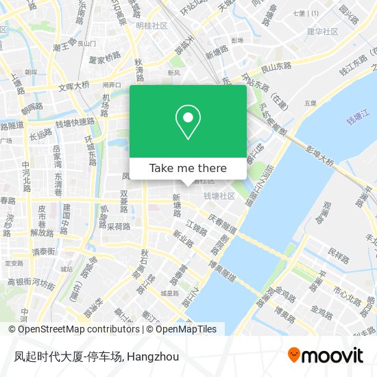 凤起时代大厦-停车场 map