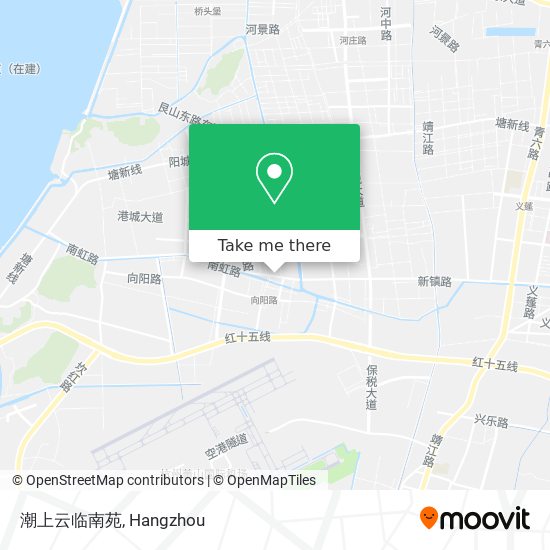 潮上云临南苑 map