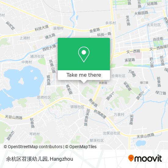 余杭区苕溪幼儿园 map