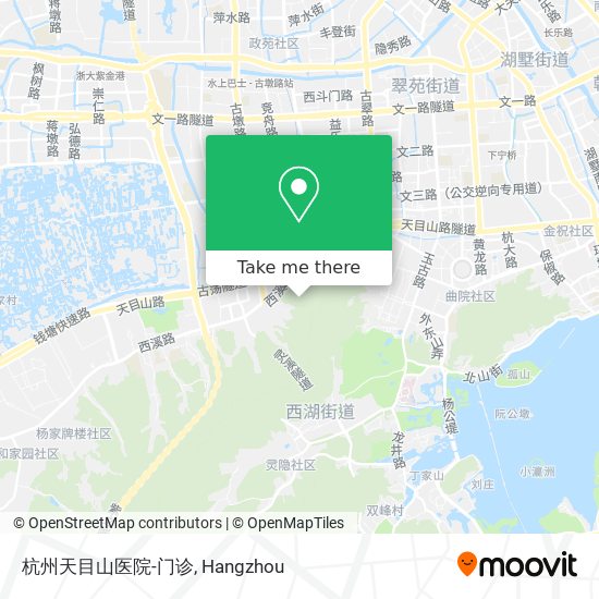 杭州天目山医院-门诊 map