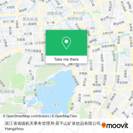 浙江省省级机关事务管理局-莫干山矿泉饮品有限公司 map