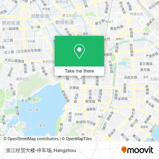 浙江经贸大楼-停车场 map