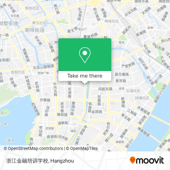 浙江金融培训学校 map