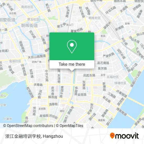 浙江金融培训学校 map