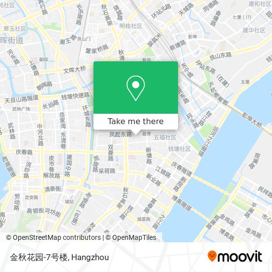 金秋花园-7号楼 map