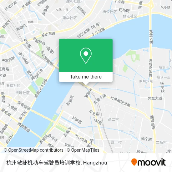 杭州敏婕机动车驾驶员培训学校 map