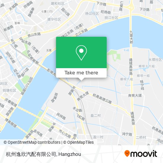 杭州逸欣汽配有限公司 map