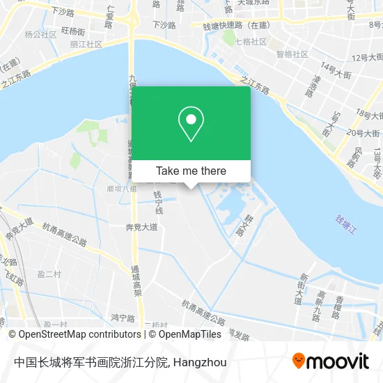 中国长城将军书画院浙江分院 map