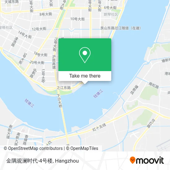 金隅观澜时代-4号楼 map