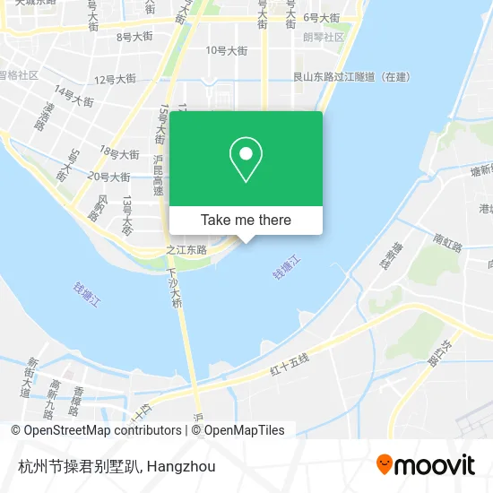 杭州节操君别墅趴 map