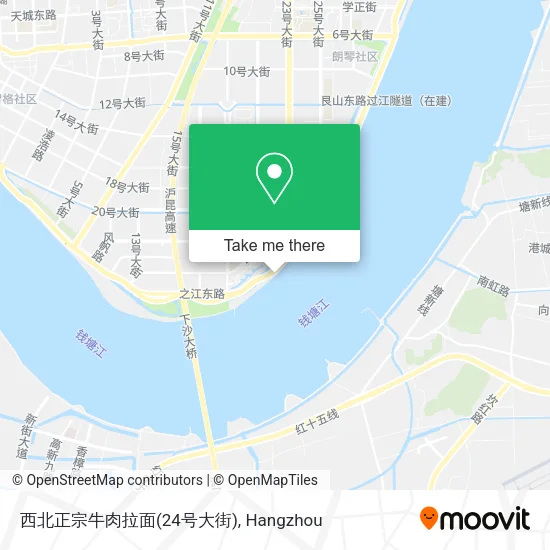 西北正宗牛肉拉面(24号大街) map