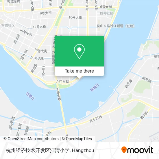 杭州经济技术开发区江湾小学 map