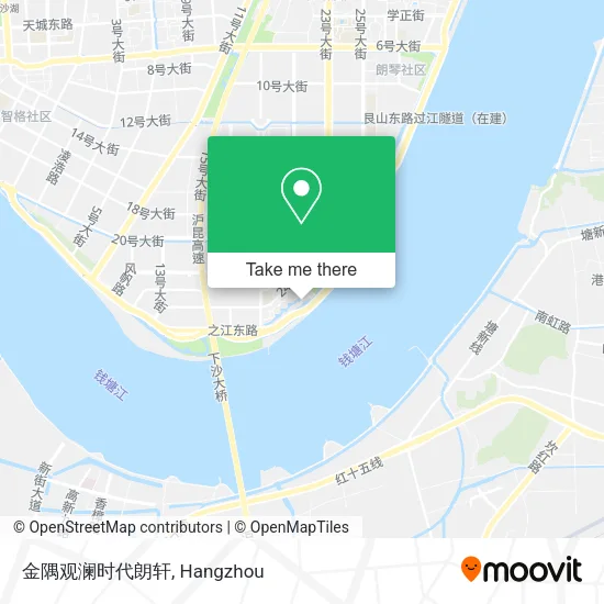 金隅观澜时代朗轩 map