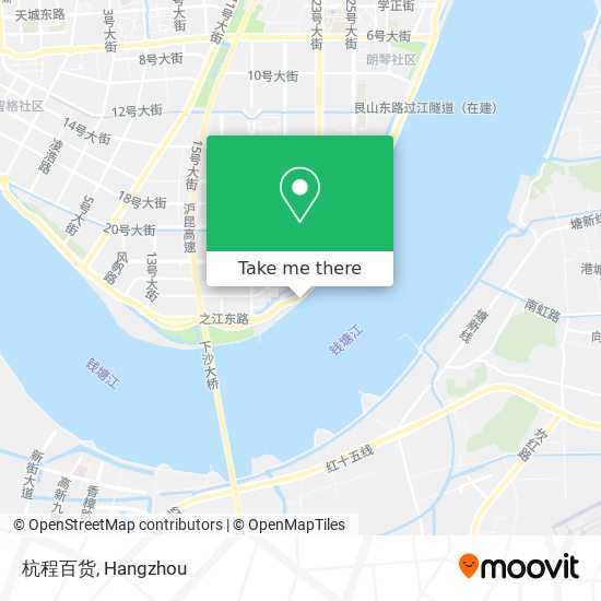 杭程百货 map
