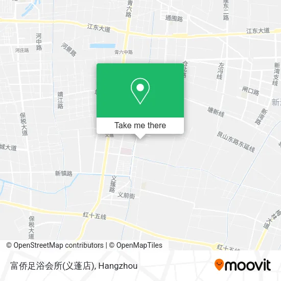 富侨足浴会所(义蓬店) map