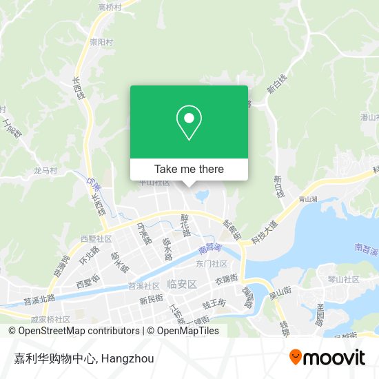 嘉利华购物中心 map