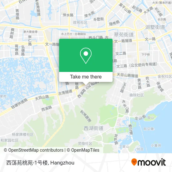 西荡苑桃苑-1号楼 map