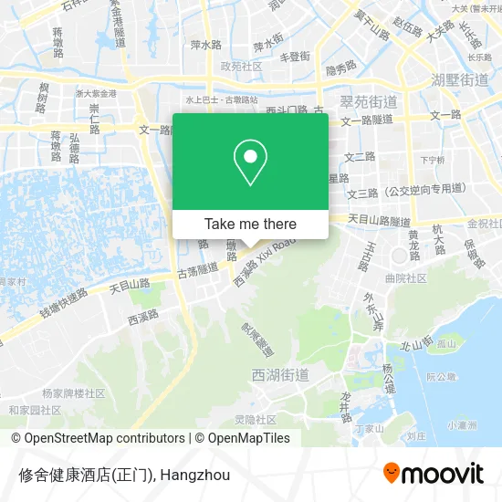 修舍健康酒店(正门) map