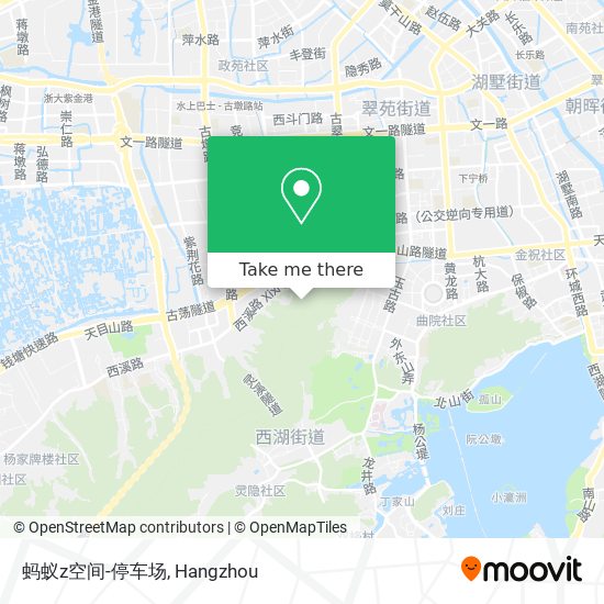 蚂蚁z空间-停车场 map