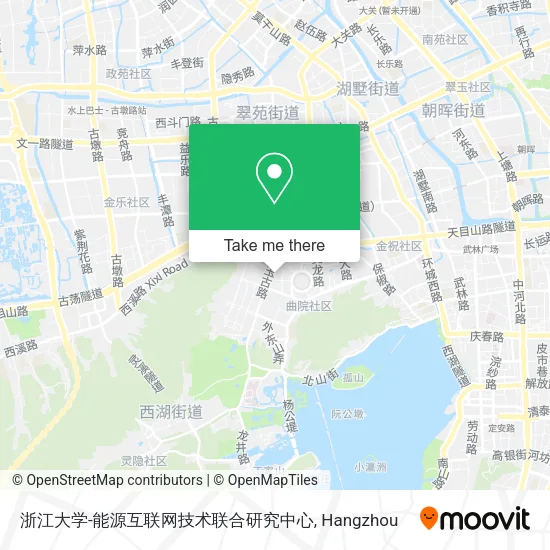 浙江大学-能源互联网技术联合研究中心 map